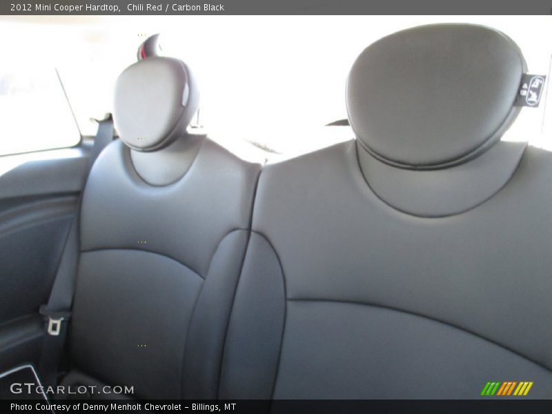 Chili Red / Carbon Black 2012 Mini Cooper Hardtop
