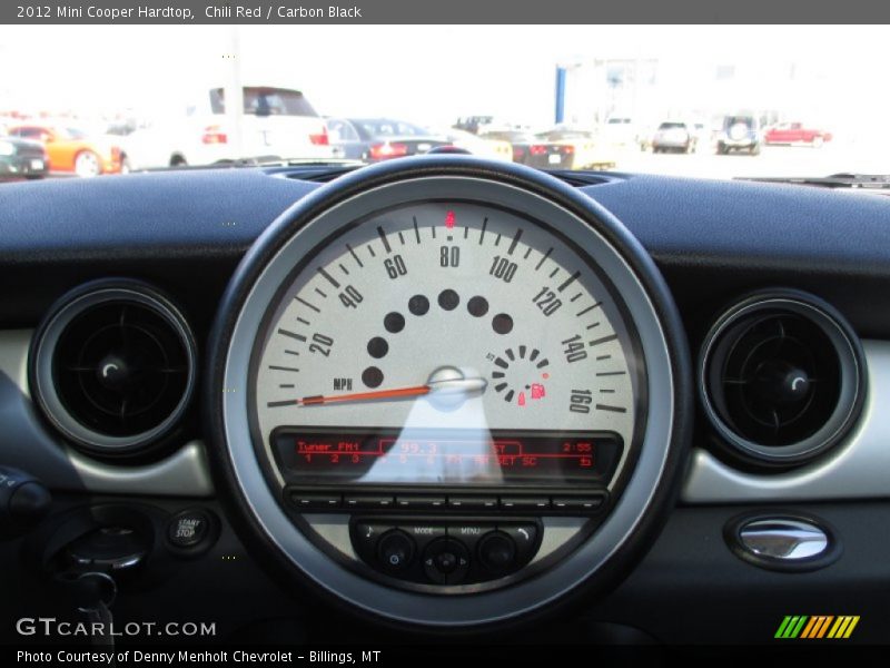 Chili Red / Carbon Black 2012 Mini Cooper Hardtop
