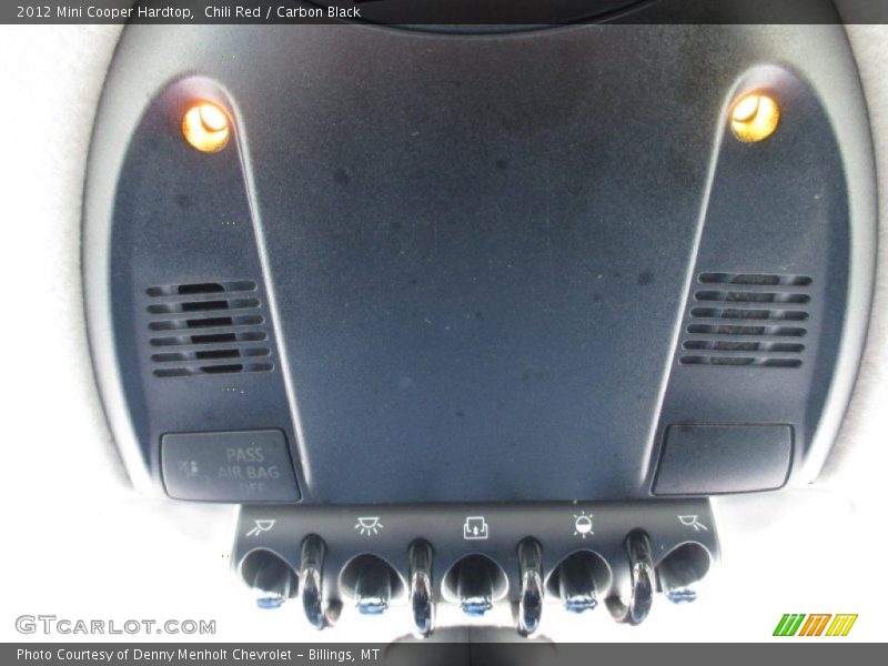 Chili Red / Carbon Black 2012 Mini Cooper Hardtop