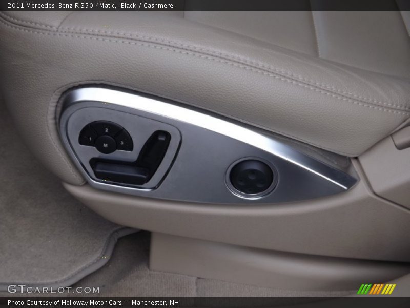 Black / Cashmere 2011 Mercedes-Benz R 350 4Matic
