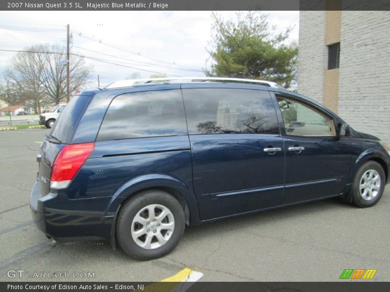 Majestic Blue Metallic / Beige 2007 Nissan Quest 3.5 SL
