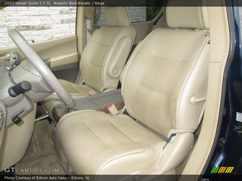 Majestic Blue Metallic / Beige 2007 Nissan Quest 3.5 SL