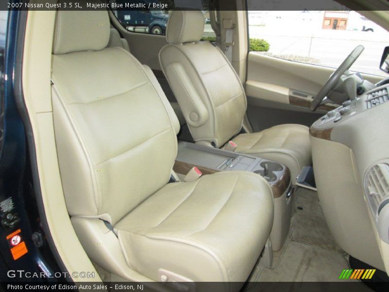 Majestic Blue Metallic / Beige 2007 Nissan Quest 3.5 SL