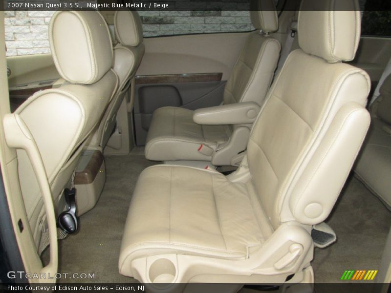 Majestic Blue Metallic / Beige 2007 Nissan Quest 3.5 SL