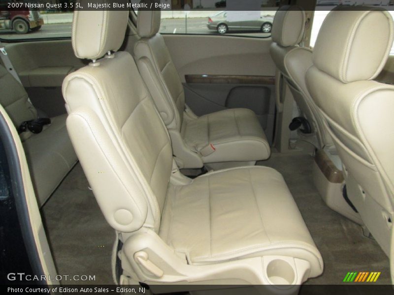 Majestic Blue Metallic / Beige 2007 Nissan Quest 3.5 SL