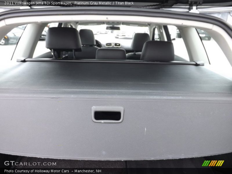 Platinum Gray Metallic / Titan Black 2011 Volkswagen Jetta TDI SportWagen