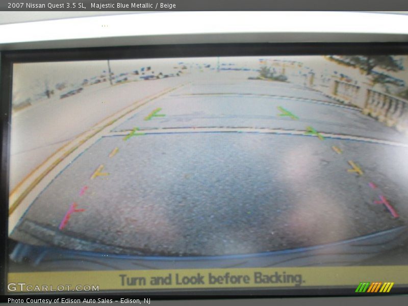 Majestic Blue Metallic / Beige 2007 Nissan Quest 3.5 SL