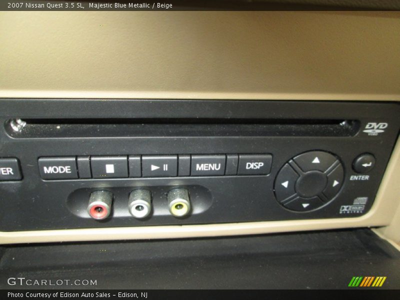 Majestic Blue Metallic / Beige 2007 Nissan Quest 3.5 SL