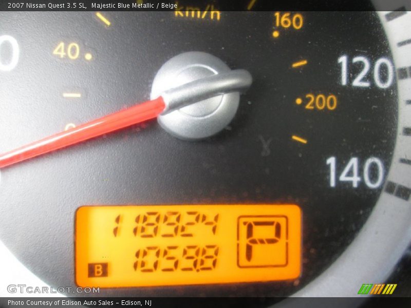 Majestic Blue Metallic / Beige 2007 Nissan Quest 3.5 SL