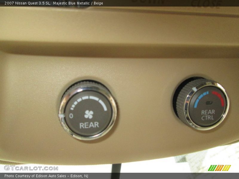 Majestic Blue Metallic / Beige 2007 Nissan Quest 3.5 SL