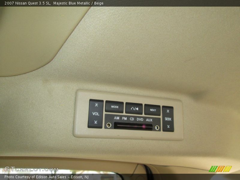 Majestic Blue Metallic / Beige 2007 Nissan Quest 3.5 SL