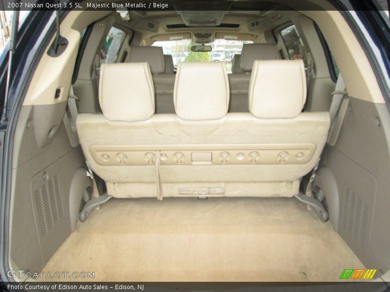 Majestic Blue Metallic / Beige 2007 Nissan Quest 3.5 SL