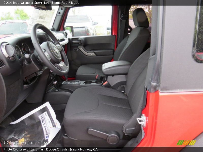 Flame Red / Black 2014 Jeep Wrangler Sport 4x4
