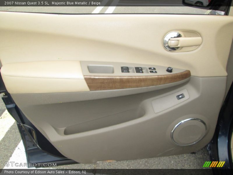 Majestic Blue Metallic / Beige 2007 Nissan Quest 3.5 SL