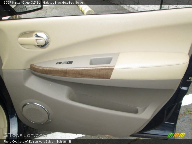Majestic Blue Metallic / Beige 2007 Nissan Quest 3.5 SL