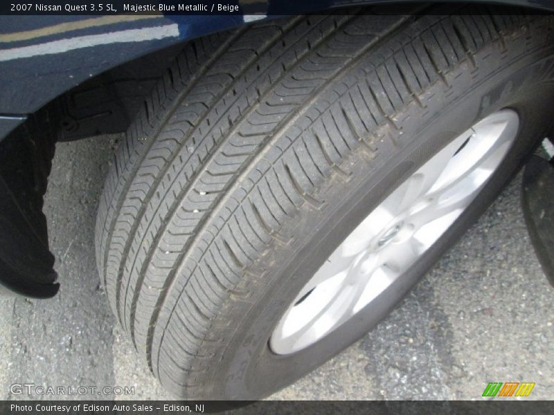 Majestic Blue Metallic / Beige 2007 Nissan Quest 3.5 SL