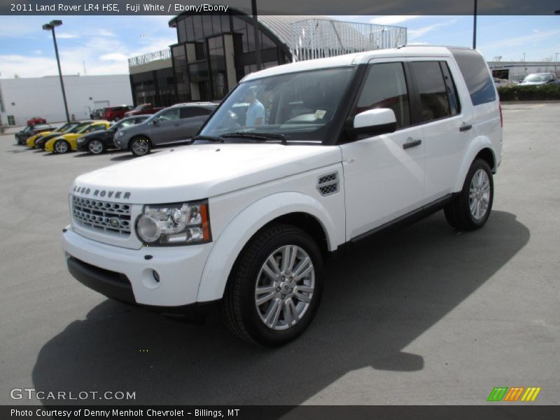 Fuji White / Ebony/Ebony 2011 Land Rover LR4 HSE