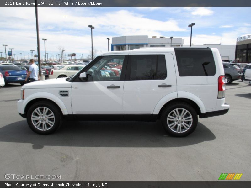 Fuji White / Ebony/Ebony 2011 Land Rover LR4 HSE