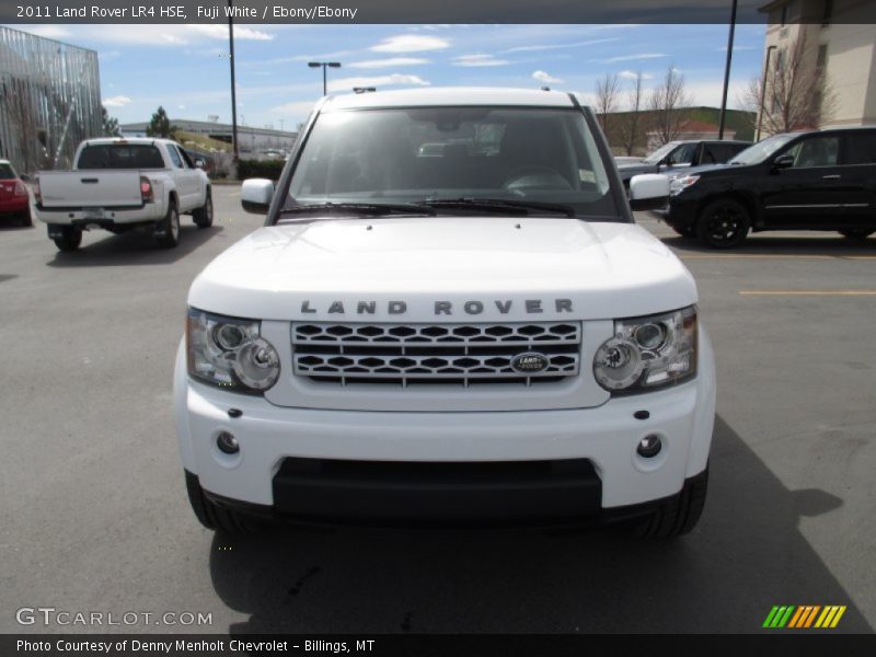 Fuji White / Ebony/Ebony 2011 Land Rover LR4 HSE