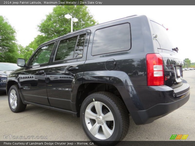 Maximum Steel Metallic / Dark Slate Gray 2014 Jeep Patriot Latitude