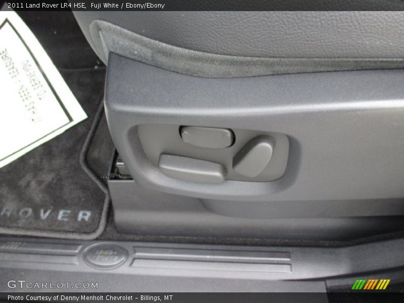 Fuji White / Ebony/Ebony 2011 Land Rover LR4 HSE