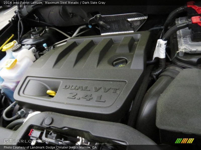 Maximum Steel Metallic / Dark Slate Gray 2014 Jeep Patriot Latitude