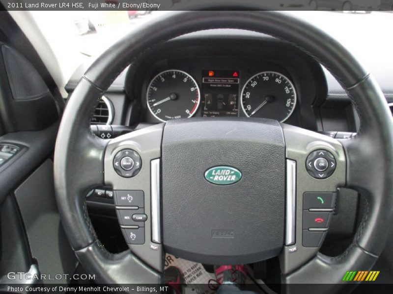Fuji White / Ebony/Ebony 2011 Land Rover LR4 HSE