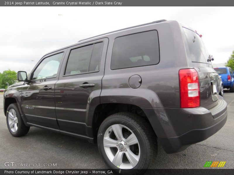 Granite Crystal Metallic / Dark Slate Gray 2014 Jeep Patriot Latitude