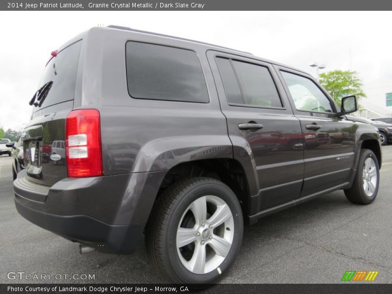 Granite Crystal Metallic / Dark Slate Gray 2014 Jeep Patriot Latitude