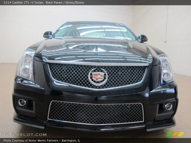 Black Raven / Ebony/Ebony 2014 Cadillac CTS -V Sedan