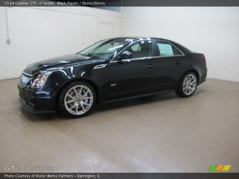 Black Raven / Ebony/Ebony 2014 Cadillac CTS -V Sedan