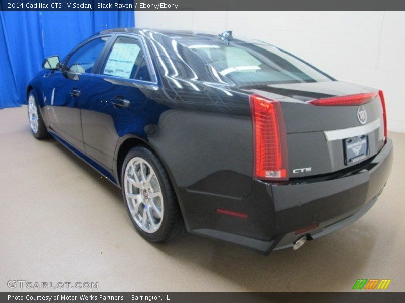 Black Raven / Ebony/Ebony 2014 Cadillac CTS -V Sedan
