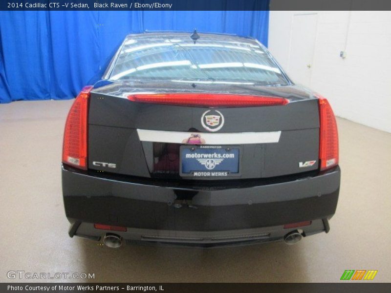 Black Raven / Ebony/Ebony 2014 Cadillac CTS -V Sedan