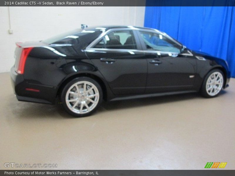 Black Raven / Ebony/Ebony 2014 Cadillac CTS -V Sedan