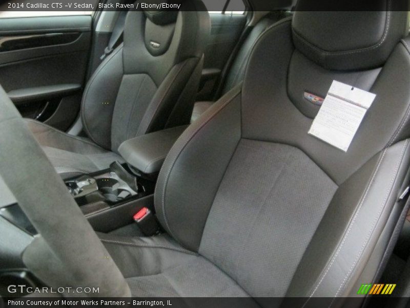 Black Raven / Ebony/Ebony 2014 Cadillac CTS -V Sedan