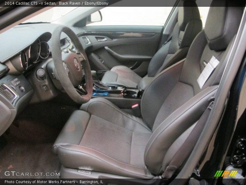 Black Raven / Ebony/Ebony 2014 Cadillac CTS -V Sedan