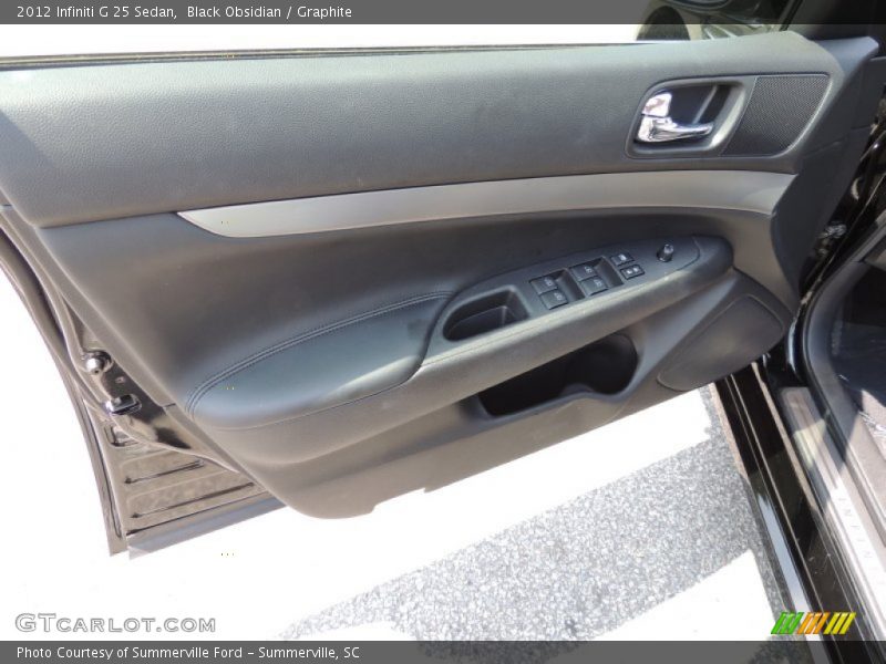 Black Obsidian / Graphite 2012 Infiniti G 25 Sedan