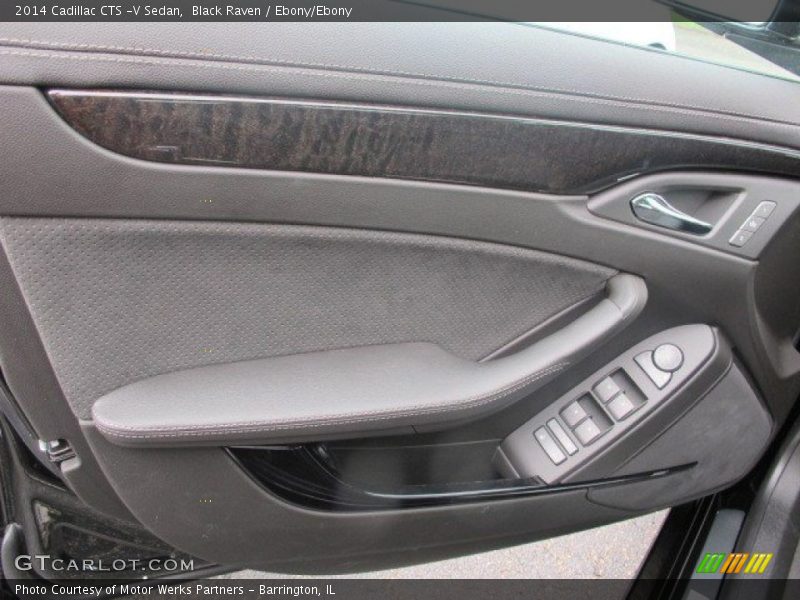 Black Raven / Ebony/Ebony 2014 Cadillac CTS -V Sedan