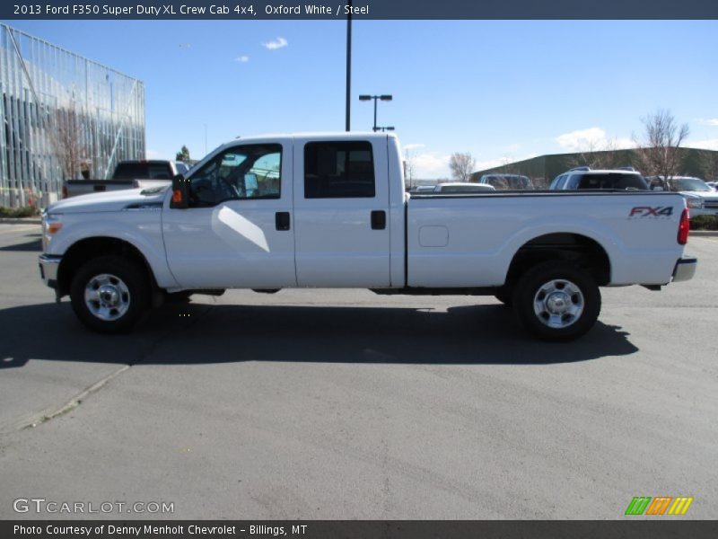 Oxford White / Steel 2013 Ford F350 Super Duty XL Crew Cab 4x4