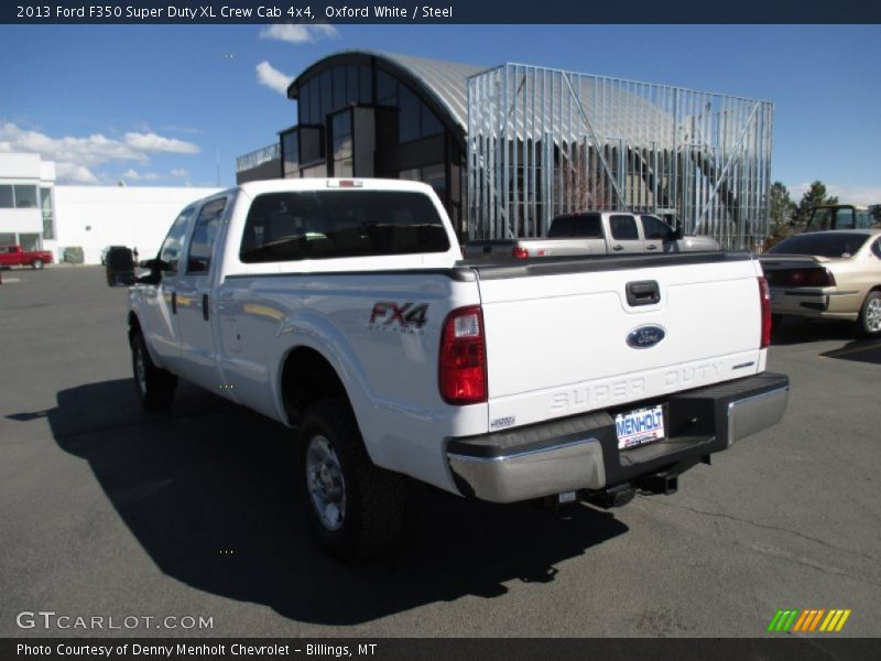Oxford White / Steel 2013 Ford F350 Super Duty XL Crew Cab 4x4