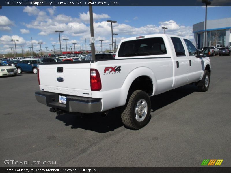 Oxford White / Steel 2013 Ford F350 Super Duty XL Crew Cab 4x4
