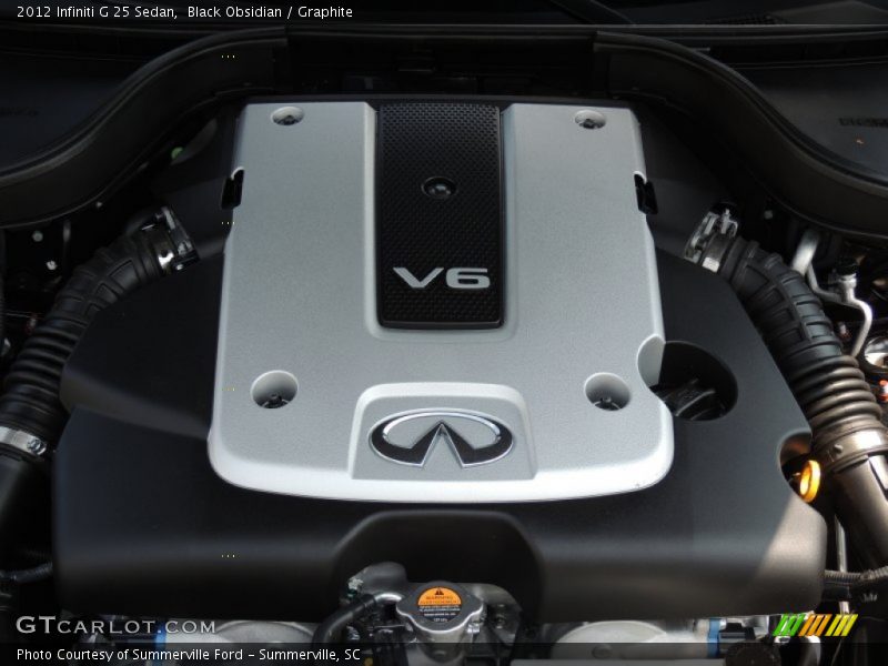 Black Obsidian / Graphite 2012 Infiniti G 25 Sedan