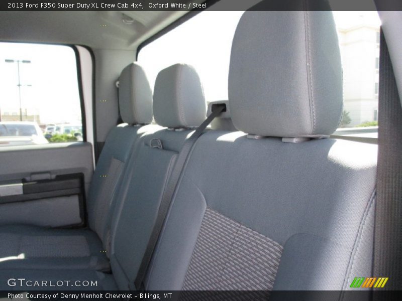 Oxford White / Steel 2013 Ford F350 Super Duty XL Crew Cab 4x4