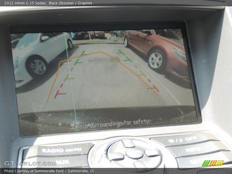 Black Obsidian / Graphite 2012 Infiniti G 25 Sedan