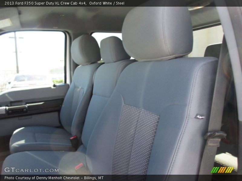 Oxford White / Steel 2013 Ford F350 Super Duty XL Crew Cab 4x4
