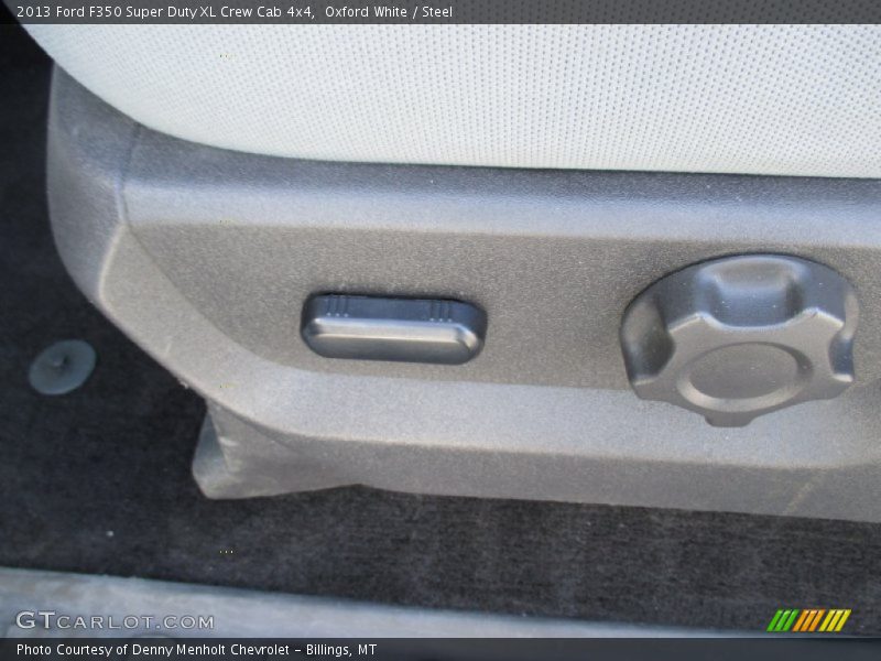 Oxford White / Steel 2013 Ford F350 Super Duty XL Crew Cab 4x4