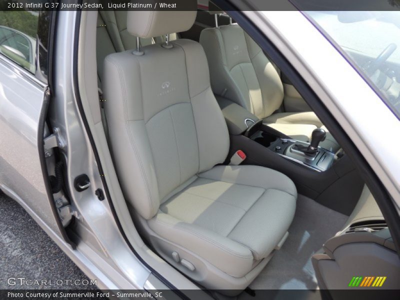 Liquid Platinum / Wheat 2012 Infiniti G 37 Journey Sedan