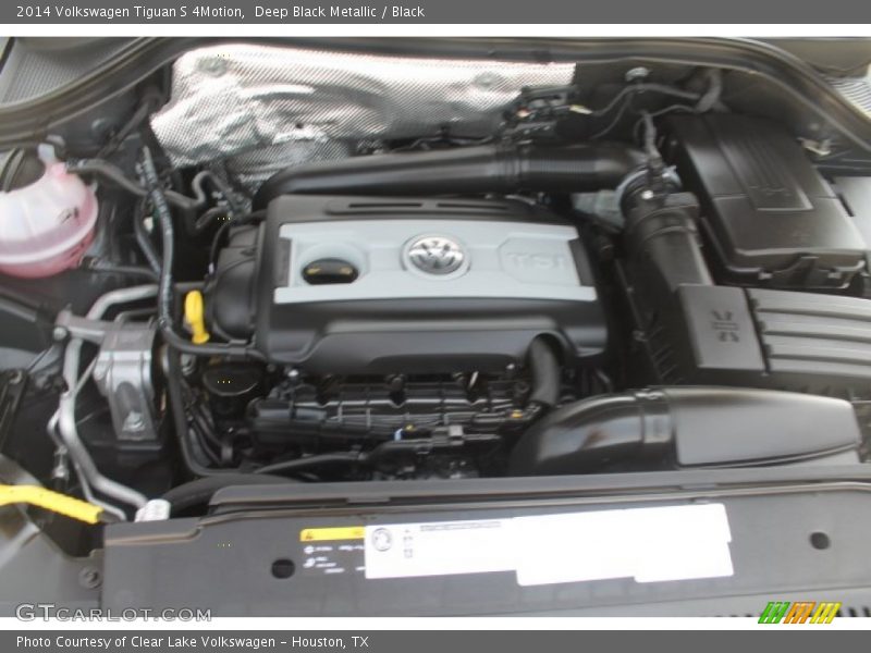 Deep Black Metallic / Black 2014 Volkswagen Tiguan S 4Motion