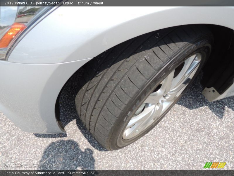 Liquid Platinum / Wheat 2012 Infiniti G 37 Journey Sedan