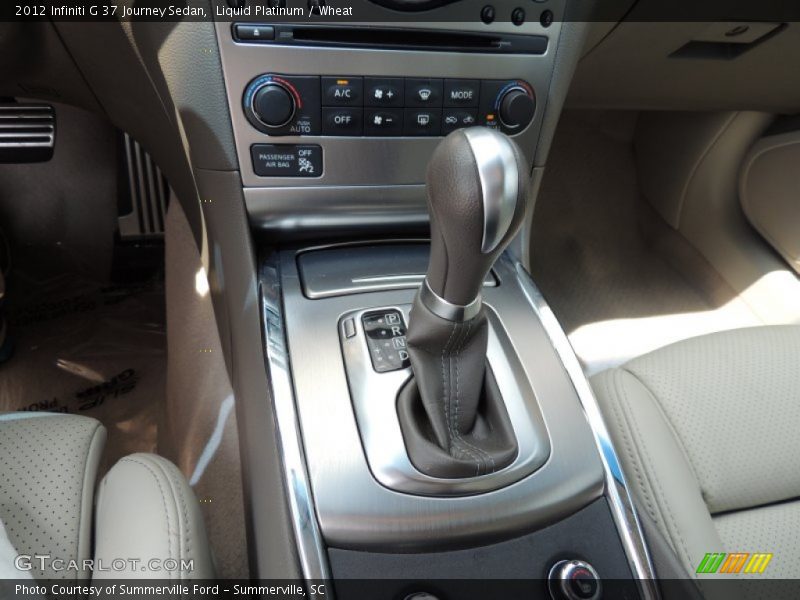 Liquid Platinum / Wheat 2012 Infiniti G 37 Journey Sedan